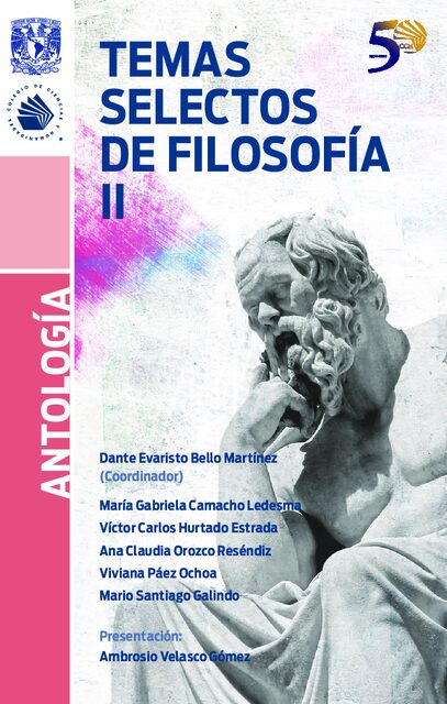 Portada de Temas selectos de Filosofía II