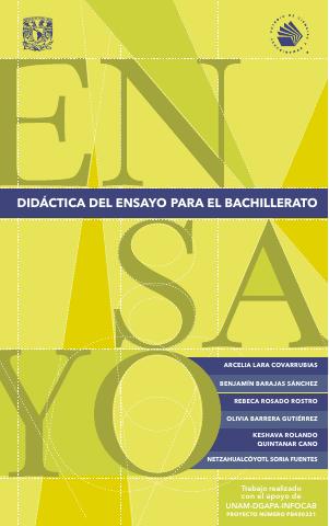 Portada de Didactica Del Ensayo