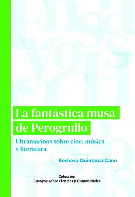Portada de La fantástica musa de Perogrullo. Ultramarinos sobre cine, música y literatura