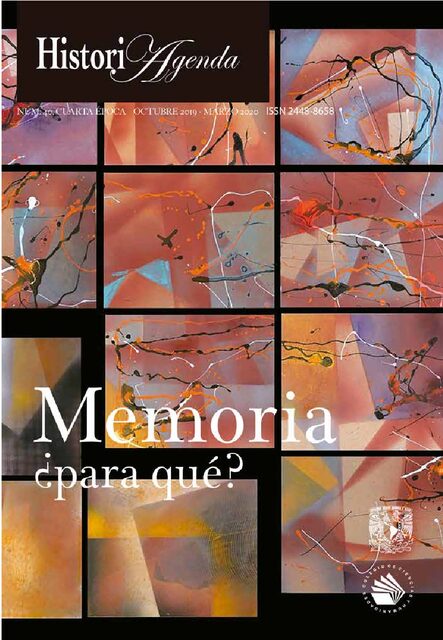 Portada de Memoria ¿Para qué?