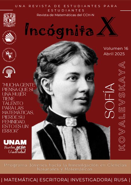 Portada de IncognitaX 16