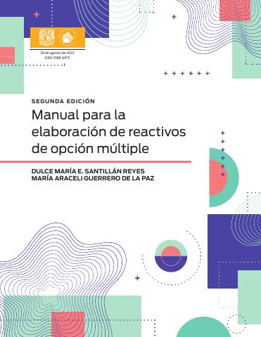 Portada de Investigación Educativa 06 Manual Elaboracionreactivos 2Ed 4