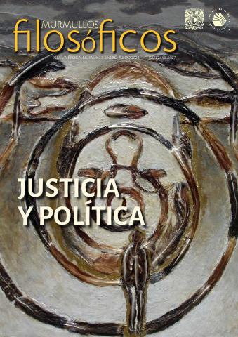 Portada de Murmullo 7 Justicia Y Política