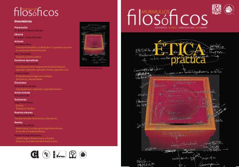 Portada de Murmullosne1 ética Práctica