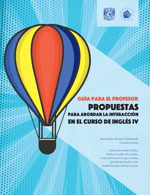 Portada de Guía para el profesor. Propuestas para abordar la interacción en el curso de Inglés IV