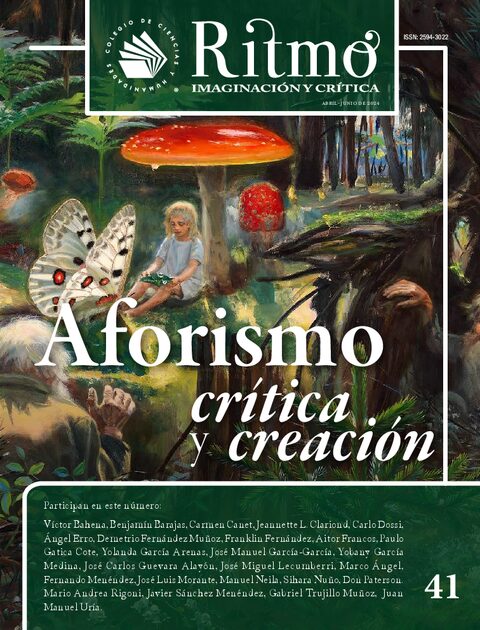 Portada de Aforismo, crítica y creación