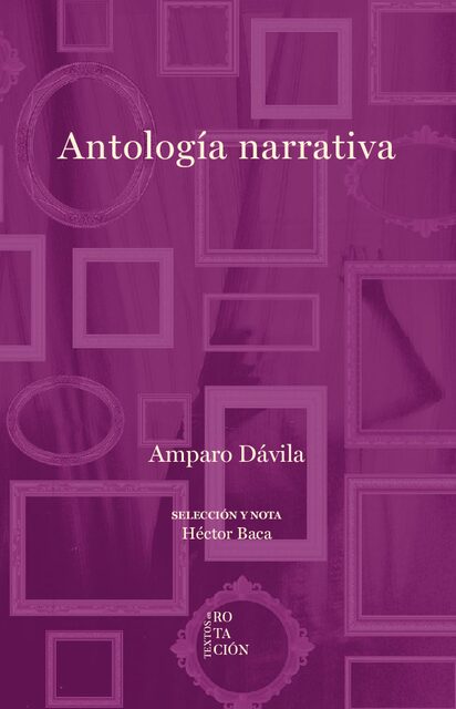 Portada de Antología narrativa