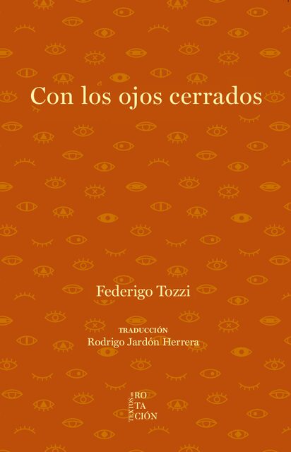 Portada de Con los ojos cerrados